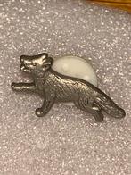 Pin vosje, Ophalen of Verzenden, Zo goed als nieuw, Dier of Natuur, Speldje of Pin