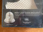 Paper lamp shade ornament, Ophalen of Verzenden, Minder dan 50 cm
