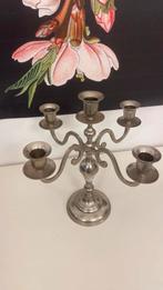 Kandelaar tin, Ophalen of Verzenden, Koper of Brons