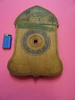 ANTIEKE HOUTEN WIJZERPLAAT KLOK KLOKKEN COMTOISE PENDULE, Antiek en Kunst, Ophalen of Verzenden