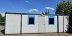 Te koop gevraagd! Bouw- schaftkeet, kantoorunit, en woonunit, Doe-het-zelf en Verbouw, Bouwketen en Schaftketen, Ophalen, Gebruikt