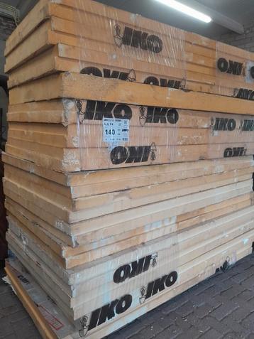 Partij 43m2 PIR isolatieplaten dikte 14cm 120x240cm beschikbaar voor biedingen