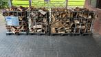 Gekloofd brandhout / kachelhout, Tuin en Terras, Haardhout, Ophalen, Blokken