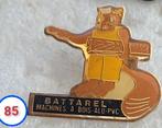 Pin Battarel machines, Verzamelen, Speldjes, Pins en Buttons, Verzenden, Gebruikt