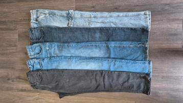 WE Fashion Regular fit jeans mt:152 jongens  beschikbaar voor biedingen