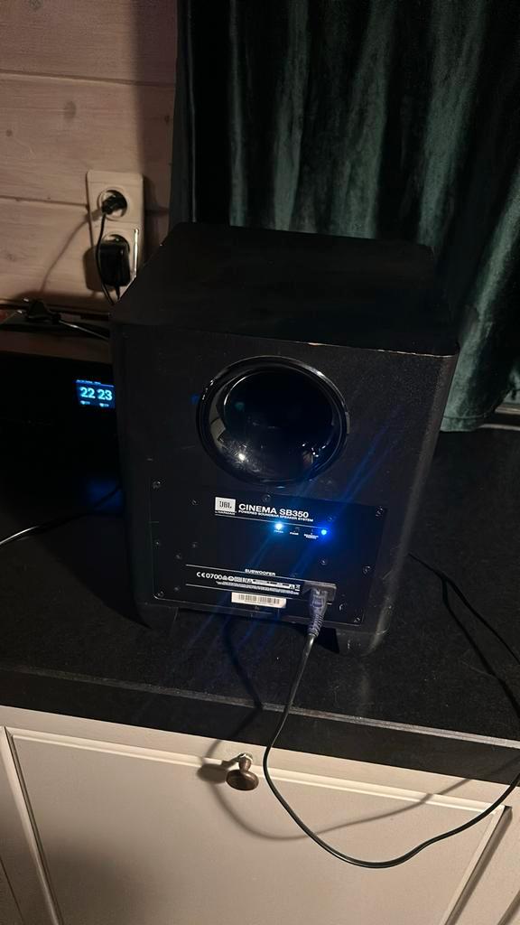 JBL CINEMA SB350 subwoofer, Audio, Tv en Foto, Home Cinema-sets, Gebruikt, Overige spelers, Soundbar, Overige merken, Ophalen