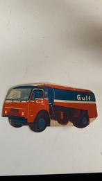 Leuk oud mapje van Gulf tank vrachtwagen., Verzamelen, Overige Verzamelen, Ophalen of Verzenden, Zo goed als nieuw