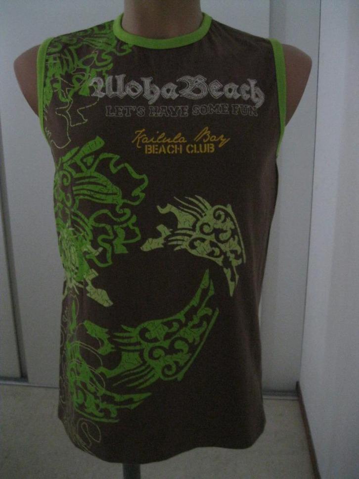 maat S, 1 nieuw Greatstone shirt, met print, 72 cm., Kleding | Heren, T-shirts, Nieuw, Maat 46 (S) of kleiner, Bruin, Ophalen of Verzenden