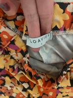 Loavies Co-ord Dames Set - Bloemenprint, Maat 42/44 (L), Oranje, Ophalen of Verzenden, Zo goed als nieuw