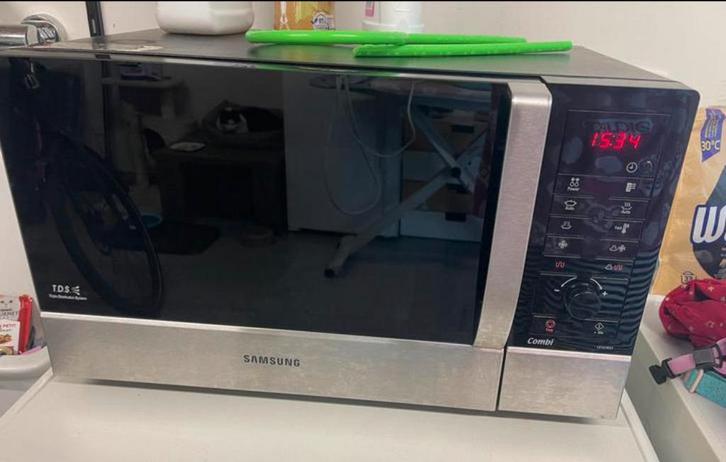 Combi Magnetron Vrijstaand - Perfect voor elk huishouden!, Witgoed en Apparatuur, Magnetrons, Gebruikt, Vrijstaand, Combimagnetron