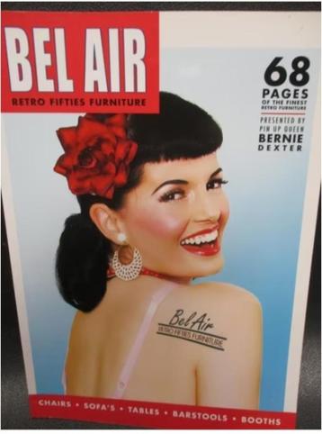 BEL AIR RETRO FIFTIES FURNITURE BOEK beschikbaar voor biedingen