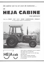 Cabine op Fendt HEJA folders, Ophalen, Zo goed als nieuw, Folder
