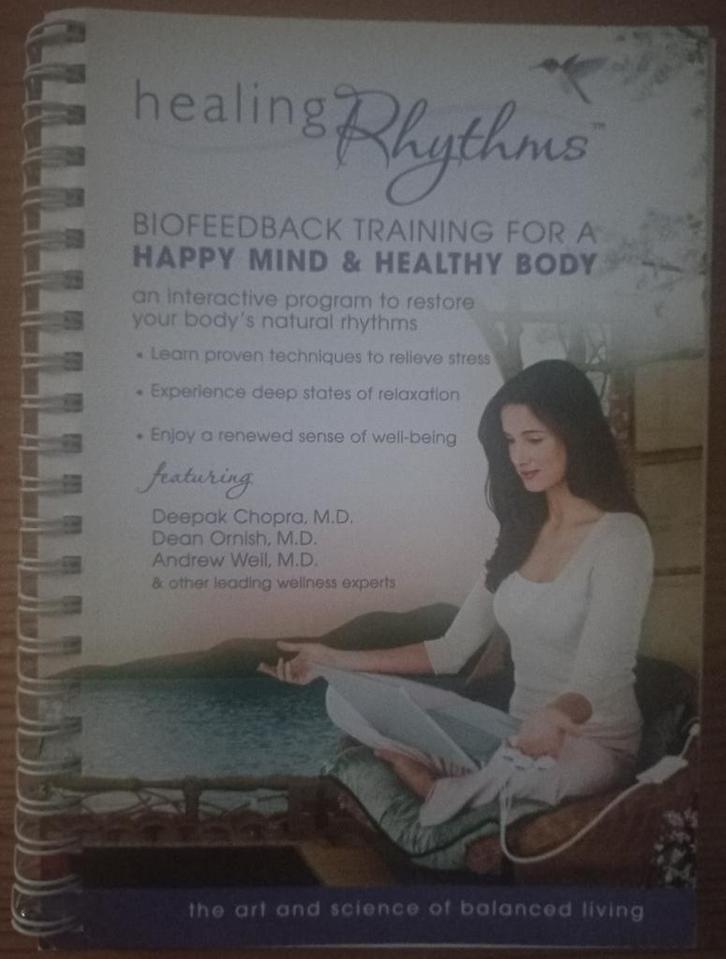 Healing rhythms - Biofeedback training o.a. Deepak Chopra, Boeken, Esoterie en Spiritualiteit, Gelezen, Achtergrond en Informatie