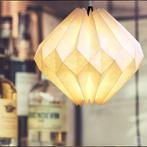 handgemaakte origami lamp [origineel cadeau], Ophalen of Verzenden, Nieuw, Overige materialen, Minder dan 50 cm