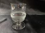 Mid Century/Retro/60s 1 wijnglas met geetste rand Willen Hee, Ophalen, Gebruikt, Waterglas