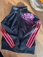 Adidas trainingsjack maat 128, Ophalen of Verzenden, Zo goed als nieuw, Meisje, Jas