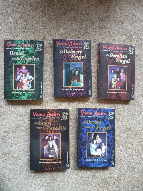 Virginia Andrews - Casteel Saga Serie - 5 Zwarte Beertjes, Boeken, Romans, Zo goed als nieuw, Amerika, Ophalen of Verzenden