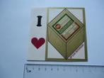 sticker oud Goudkuipje ERU Love retro vintage brood kaas, Verzenden, Zo goed als nieuw, Bedrijf of Vereniging