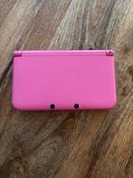 Roze 3DS XL met 128GB SD & Lader, Spelcomputers en Games, Spelcomputers | Nintendo 2DS en 3DS, Ophalen of Verzenden, Gebruikt