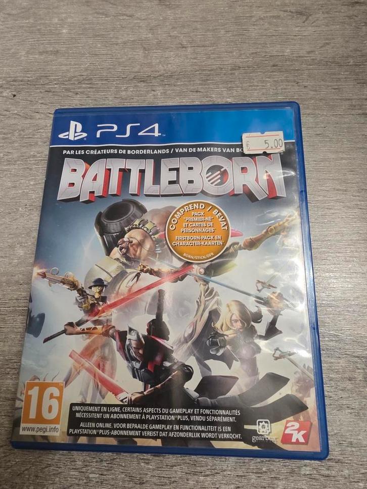 Battleborn PS4 - Actiegame, Spelcomputers en Games, Games | Sony PlayStation 4, Gebruikt, Ophalen of Verzenden
