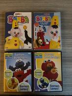 4 dvd's voor kinderen - Bumba en Sesamstraat, Gebruikt, Alle leeftijden, Ophalen of Verzenden, Educatief