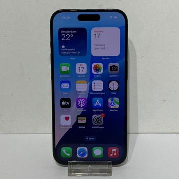iPhone 15 Pro 128GB Titanium Black Los Toestel Accu:90% beschikbaar voor biedingen