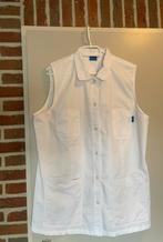 Mouwloos uniformjasje L, Maat 42/44 (L), Ophalen of Verzenden, Wit, Zo goed als nieuw