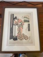 Keisai Eisen print Vincent van Gogh foundation Japan, Antiek en Kunst, Ophalen of Verzenden