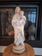 Groot gipsen Mariabeeld met kind, Antiek en Kunst, Ophalen of Verzenden