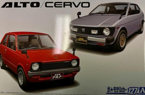 Coelianmodels, Aoshima 06423, Suzuki Alto 2x, 1/20, € 34,99, Hobby en Vrije tijd, Modelbouw | Auto's en Voertuigen, Nieuw, Auto