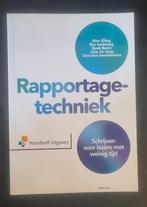 Rapportage Techniek – Noordhoff Uitgevers, Ophalen of Verzenden, Zo goed als nieuw, Management, Noordhoff Uitgevers