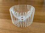 IKEA Tradig Vintage Fruitschaal Wit, Huis en Inrichting, Overige materialen, Schaal, Rond, Ophalen of Verzenden