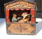 Antieke spaarpot// Cast iron spaarpot Jan klaassen en, Ophalen of Verzenden, Dier