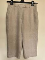 naturel linnen capri broek van Gardeur, Maat 38/40 (M), Beige, Ophalen of Verzenden, Driekwart