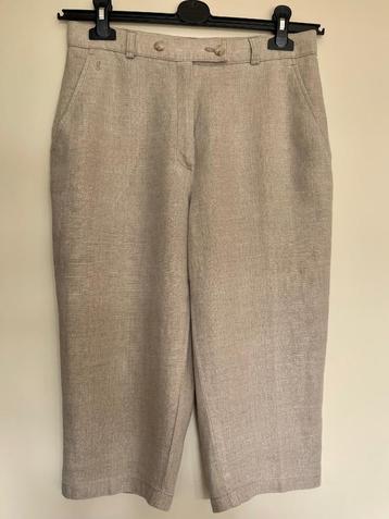 naturel linnen capri broek van Gardeur beschikbaar voor biedingen