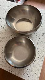 Alessi sla- of frruitschalen RVS, Huis en Inrichting, Keuken | Servies, Overige materialen, Gebruikt, Ophalen of Verzenden, Schaal of Schalen