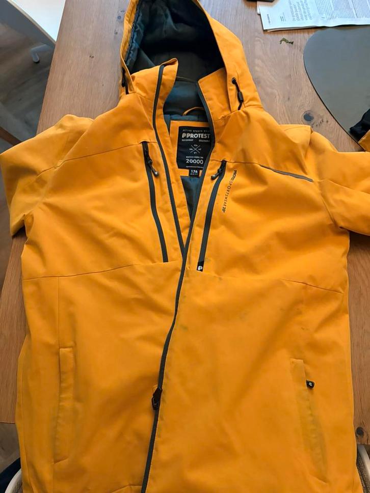 Protest ski jas jongens maat 176, Kleding | Heren, Wintersportkleding, Gedragen, Jack, Overige maten, Ophalen