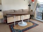 Oval dining tabler in old wood - tulip table, Huis en Inrichting, Tafels | Eettafels, Ophalen, 50 tot 100 cm, Zo goed als nieuw