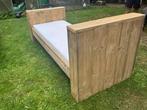 Stevig bed 220 cm lang, Ophalen, 90 cm, Hout, 220 cm