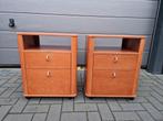 ZGAN set van 2 Auping nachtkastjes, Ophalen, Minder dan 45 cm, ., Zo goed als nieuw