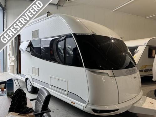 Hobby Premium 495 UL / airco / cassette luifel, Caravans en Kamperen, Caravans, Bedrijf, tot en met 4, 1250 - 1500 kg, Rondzit