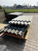 Nette B-keus eternit golfplaten en nokken! Per stuk te koop., Doe-het-zelf en Verbouw, Dakpannen en Dakbedekking, Overige materialen
