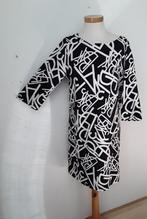 Zwart/wit jurk/tuniek van Paprika mt M(42/44), Verzenden, Zwart, Maat 42/44 (L), Zo goed als nieuw