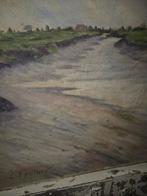 Landschap L. KUNSTHOUT, Antiek en Kunst, Kunst | Schilderijen | Klassiek, Ophalen of Verzenden