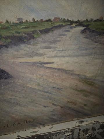 Landschap L. KUNSTHOUT  beschikbaar voor biedingen