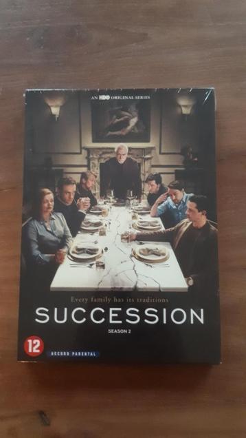 NIEUW IN PLASTIC: Succession Season 2  (DVD) beschikbaar voor biedingen