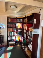 Boekenkasten in hoekvorm kersenhout, Gebruikt, 200 cm of meer, Kersenhout, 25 tot 50 cm