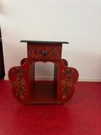 Mooi Hindeloopen tafeltje met zijvakken, Ophalen of Verzenden