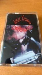 Neil Young muziek cassette Unplugged 14 tracks dolby TOPPER, Gebruikt, Ducoso, 1 bandje, Ophalen of Verzenden