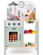 NIEUW! Grote Houten Speelkeuken Kinderkeuken (24-delige Set), Ophalen of Verzenden, Nieuw